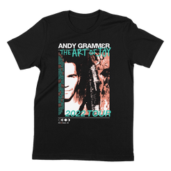 The art of joy black photo tour tee Andy Grammer 